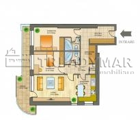 Apartament 3 camere de inchiriat   Metropolis