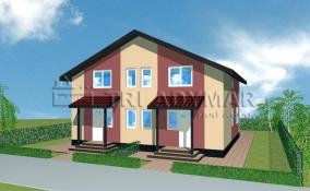 House under construction for sale Domnesti